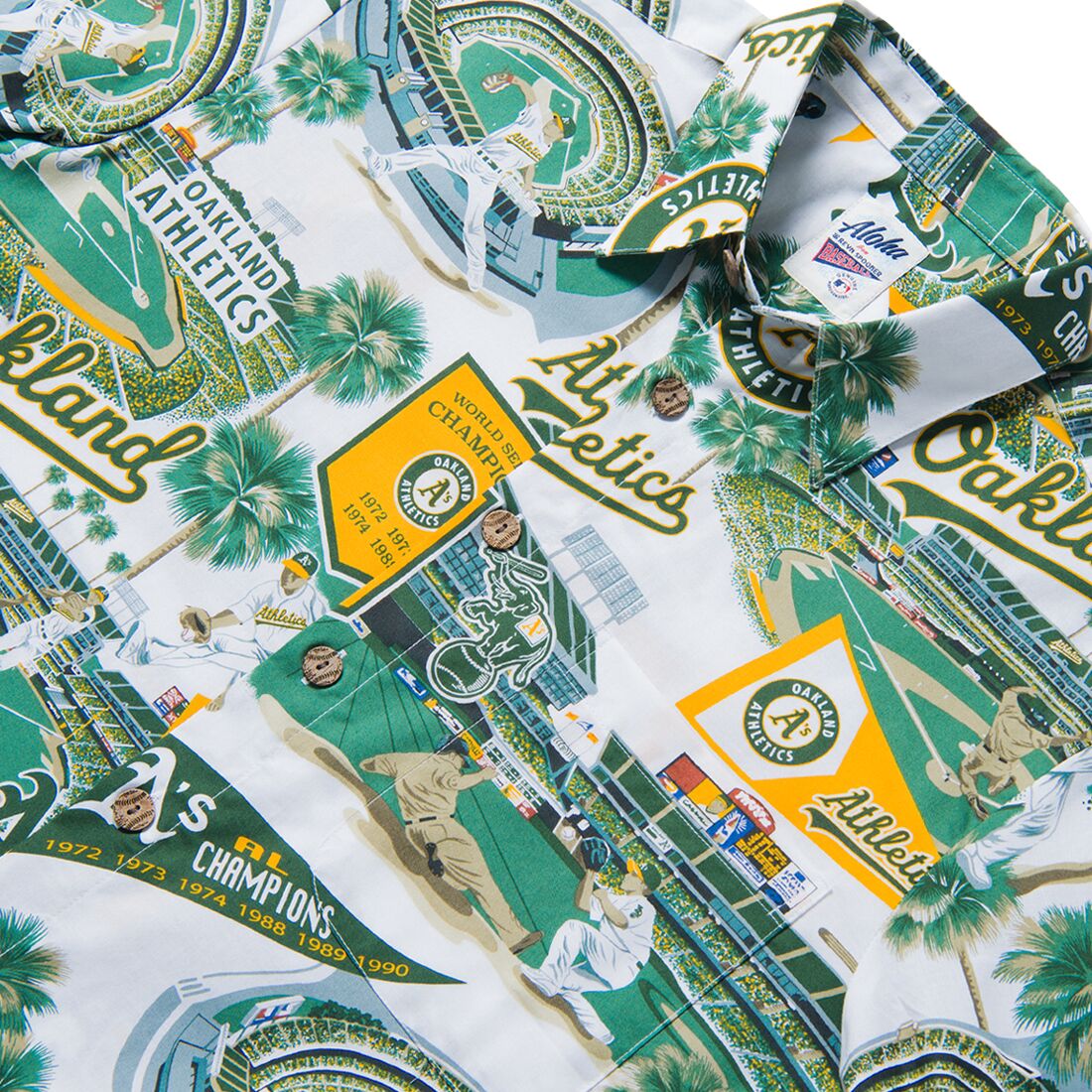 oakland athletics hawaiian shirt