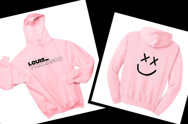 louis tomlinson smiley face hoodie