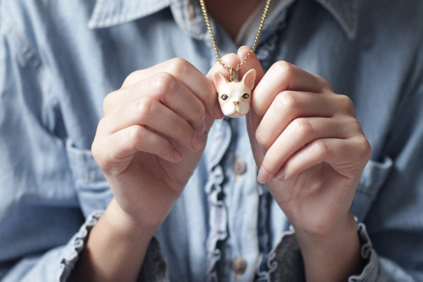 french bulldog necklace goodafternine