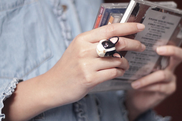 French bulldog ring goodafternine