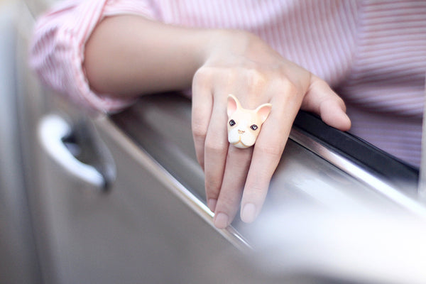 French bulldog ring goodafternine