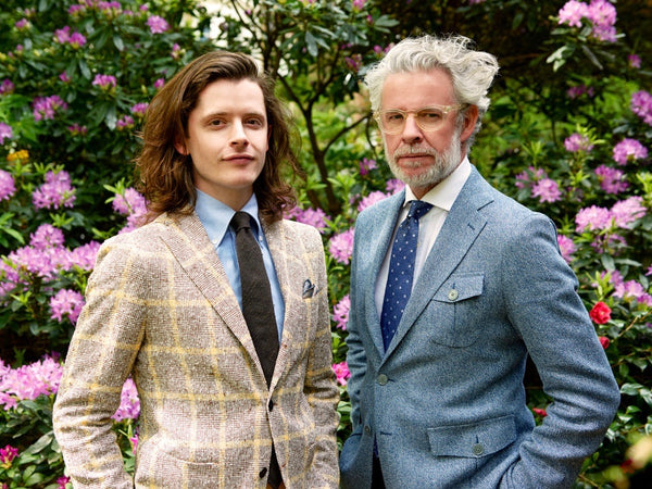 David and Elliot Mason designer London Savile Row tailor Mason & Sons