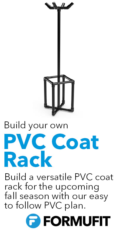 FORMUFIT PVC Pipe Coat Rack