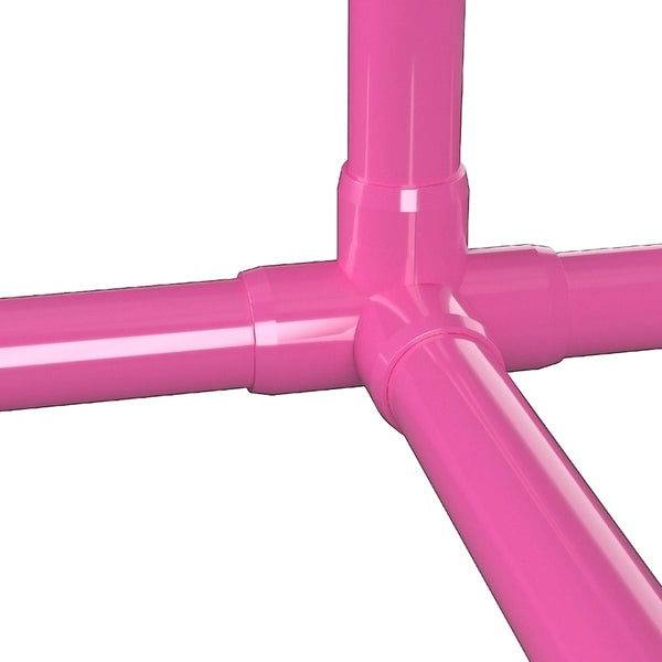 PVC Fittings in Pink