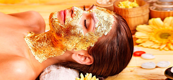 tratamiento facial de lujo con oro y caviar