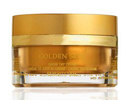 Crema Antiedad Hidratante de la línea Golden Skin de être belle Cosmetics