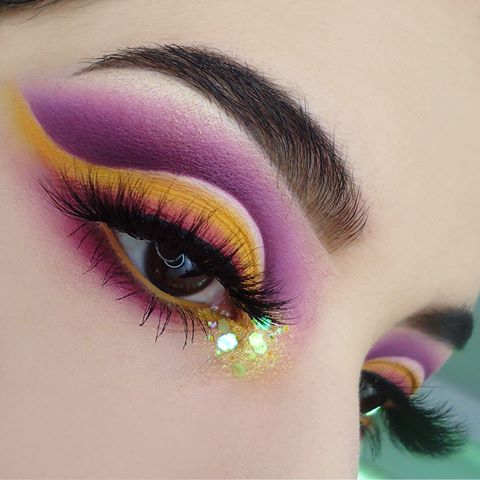 look de ojos cut crease. Foto instagramer @lizziedokken17