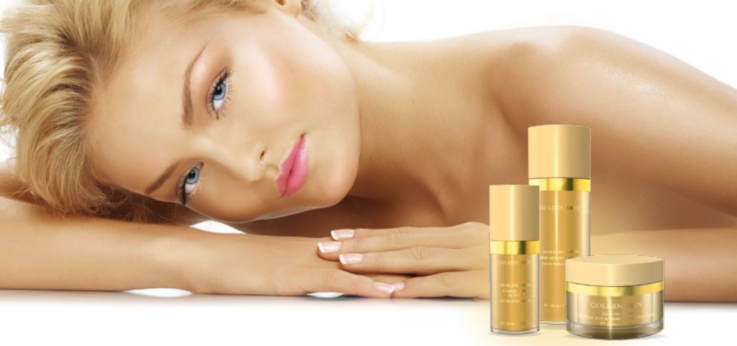Línea cosmética Golden Skin de être belle Cosmetics