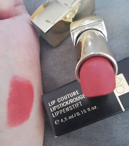 pintalabios lip couture número 4 en tono rojo de être belle cosmetics 