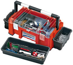 Draper Expert 510mm Tool Box With Side Organisers And Tote Tray