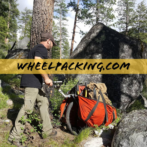 honey badger wheel backpacking cart