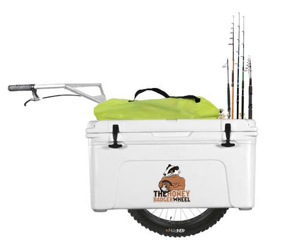 fishing cart with coolers
