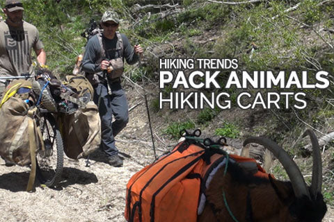 hiking carts and pack goats