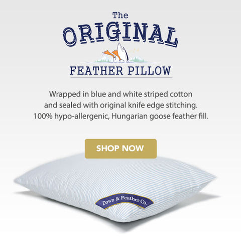 the original feather pillow 