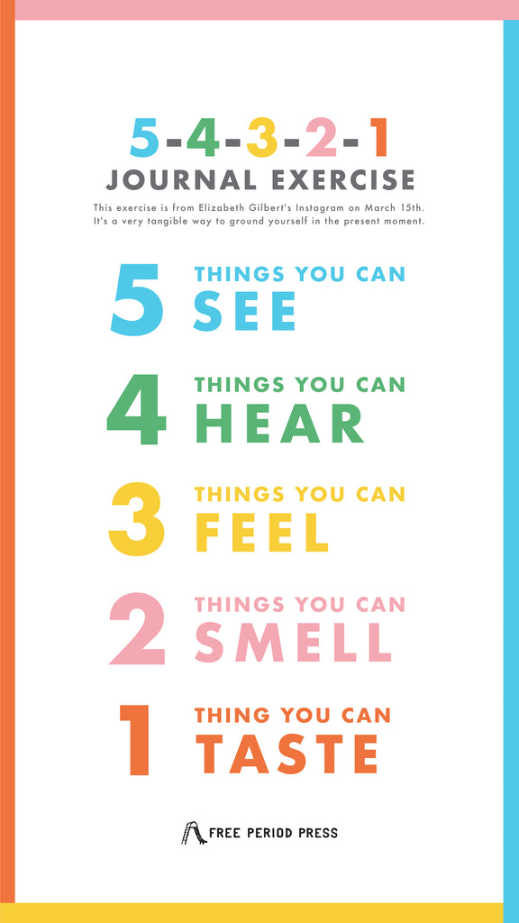 5-4-3-2-1: Five Senses Mindfulness Exercise
