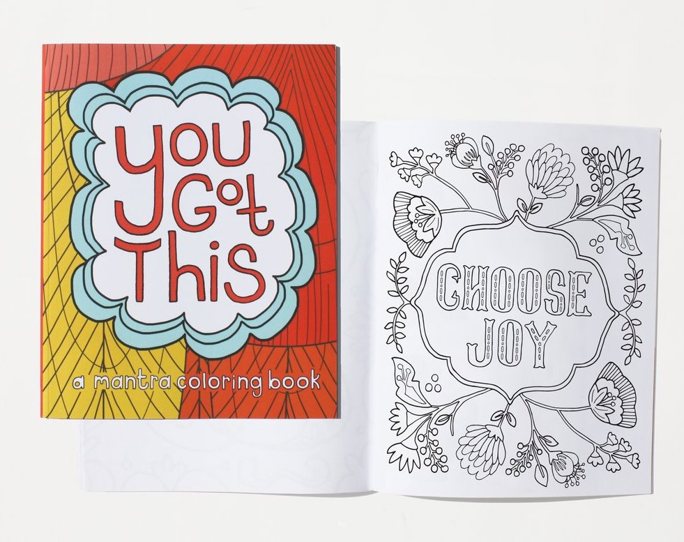 Free Period Press You Got This Mantra Coloring Book