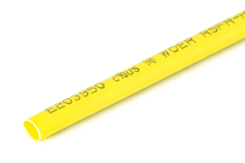 BenchCraft 2mm Heat Shrink Tubing - Yellow (1 Meter) BCT5075-033