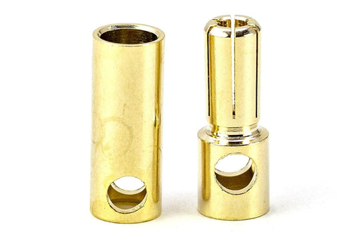 BenchCraft 5.5mm Gold Bullet ESC and Motor Connectors (Pair) BCT5062-030