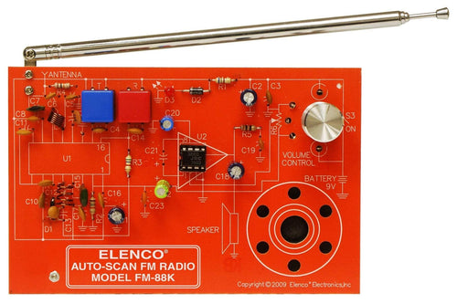 Elenco Auto-Scan FM Radio Kit ELE-FM88K