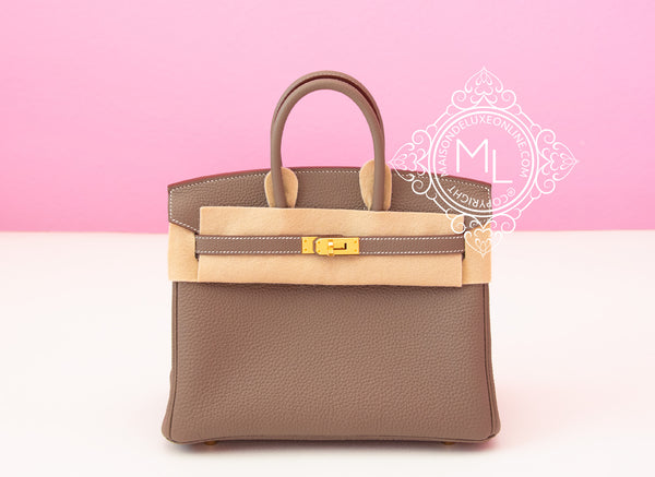 birkin 25 etoupe togo