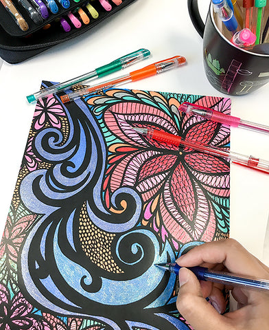 ColorIt Coloring Books Calming Doodles Vol 1