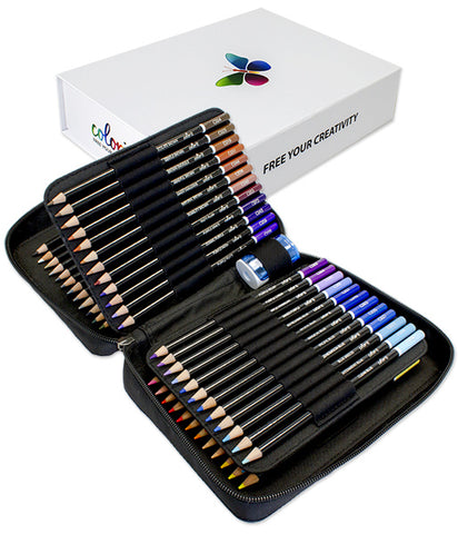 ColorIt Set of 72 Colored Pencils