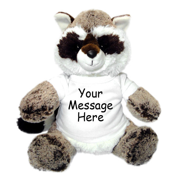 raccoon soft toy