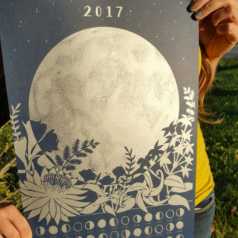 2017 Lunar Phase Calendar Pioneers Press