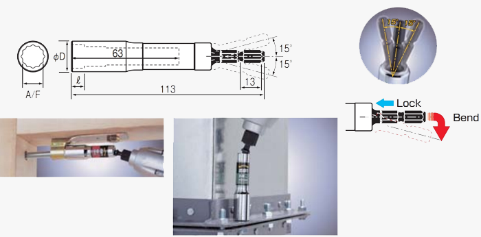 VESSEL Tilt Socket No.WA