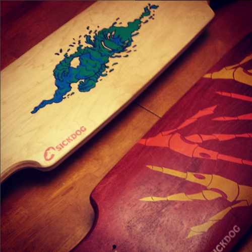 DIY At Home Custom Screen Printed Skateboard Deck