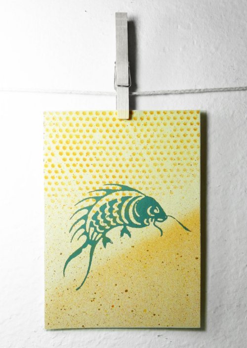 DIY At Home Screen Printing for Paper Cards