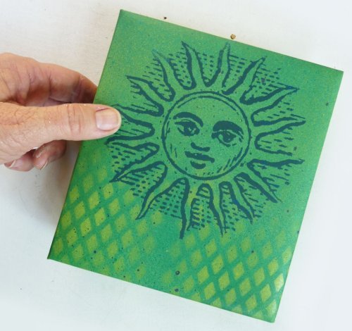 DIY Personal Screen Printing Stencils for Paper Cards