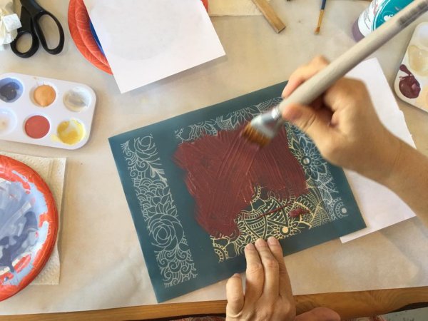 DIY Ceramic Silk Screen Printing