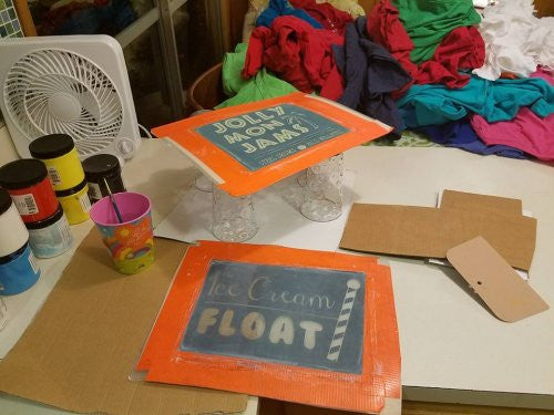 DIY Screen Printing T-Shirts