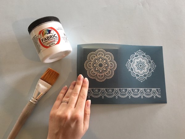DIY Silk Screen Printing Stencil for Wood
