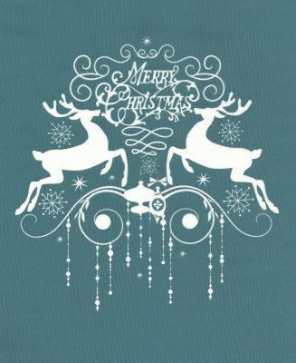 DIY Christmas Design Silk Screen Stencil Reindeer