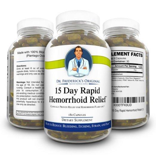Dr Fredericks Original 15 Day Rapid Hemorrhoid Relief Reviews Does It Work 1840