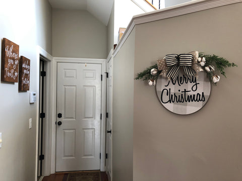 theburlapcottage christmas wreath