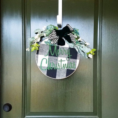 theburlapcottage christmas wreath