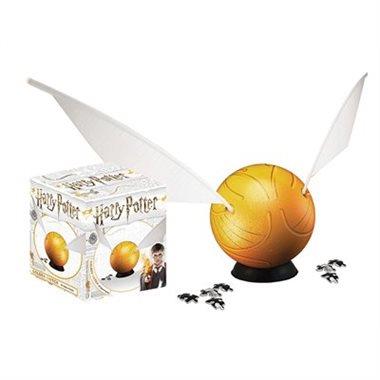 6" Harry Potter Golden Snitch Spherical 3D Puzzle 