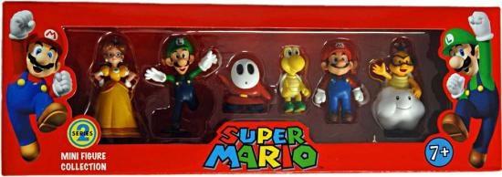 super mario action figures collection