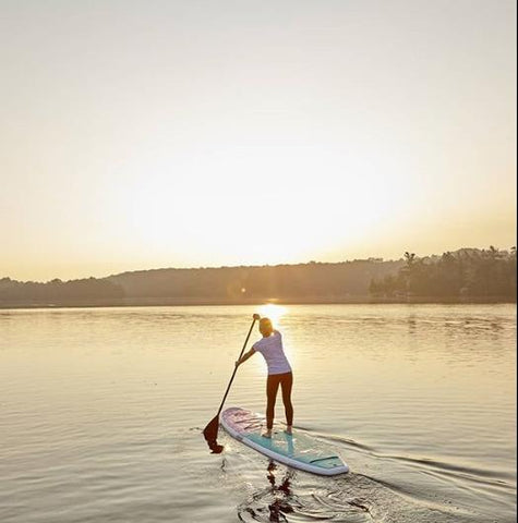 Paddleboarding on the Cruiser SUP Bliss