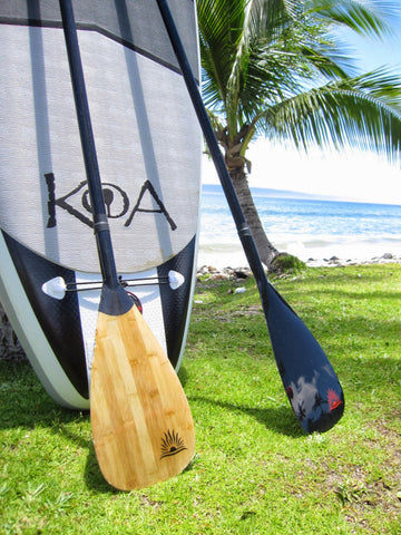 Koa Inflatable Paddleboard with Paddles