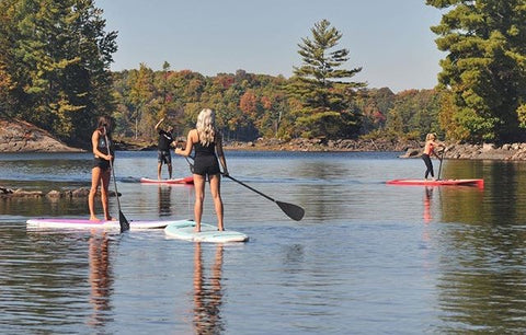 Paddle Boarders in calm conditions