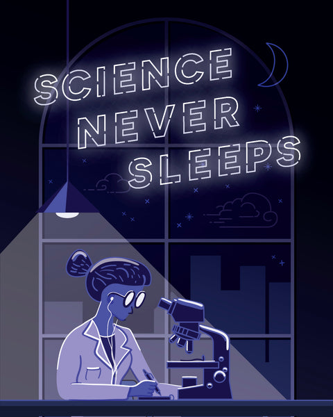 Share your #STEMstory Science Never Sleeps