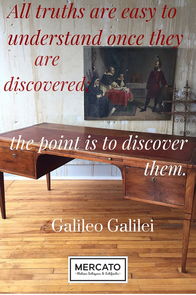 Galileo Quote Tuscan Furnishings