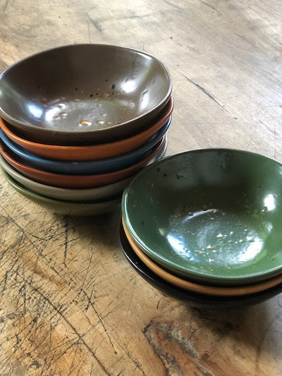 small Italian ceramic snack bowls