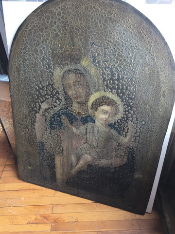 Italian Antique Madonna and Child