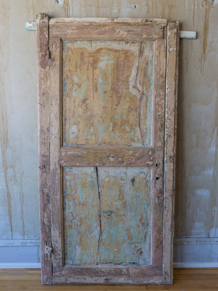 Antique Painted Door Architectural Salvage