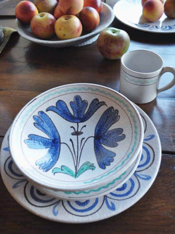 Italian Ceramics with a Floral Theme - Tre Fiori Dinnerware and Serveware